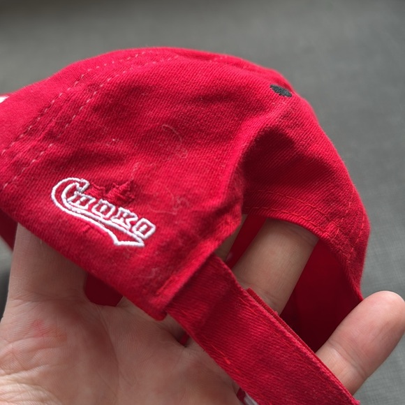 Vintage Dodge Racing Hat / Valcro / Flames - Picture 4 of 7